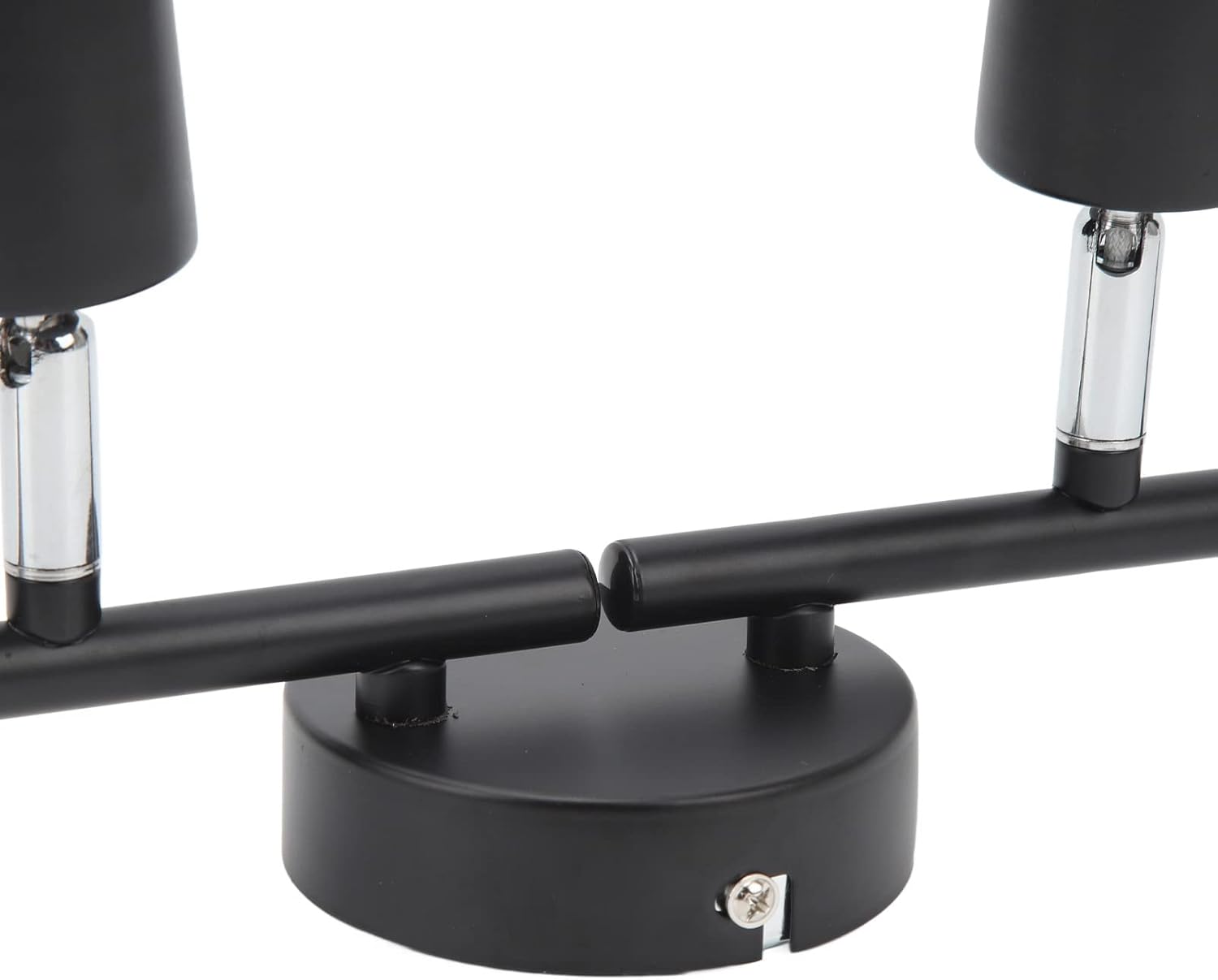 4 Lights LED Track Lighting Kit, 24in Track Rotatable Light Head, Foldable Light Arm, Track Ceiling Light Fixture Ceiling Spot Lighting for Kitchen Decor Art, Exhibition, Hallway