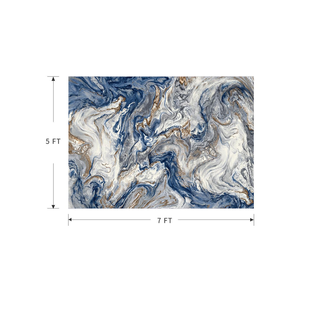 5x7 Area Rugs for Living Room, Modern Abstract Rug for Bedroom, Contemporary Machine Washable Rug, Large Stain Resistant Carpet for Dining Room Playroom Home Office, Pet & Kids Friendly